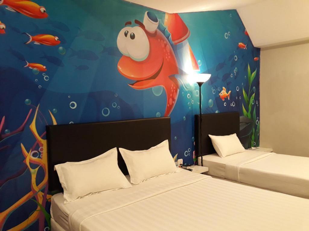 Hotel Zamburger Bliss Johor Bahru Exterior foto